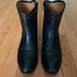 Frye Shoes - Frye Melissa short black leather boots Frye Shoes - Frye Melissa short black leather boots